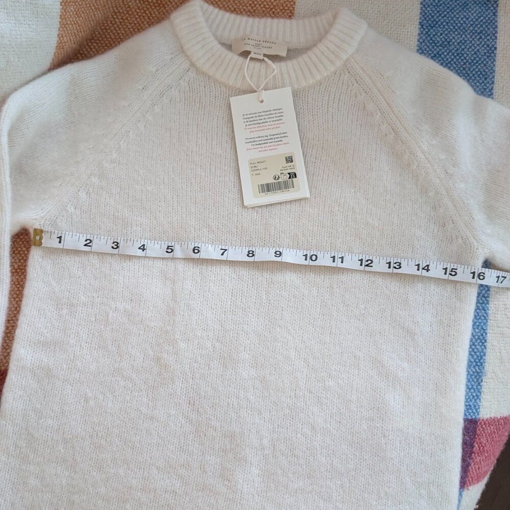 Sezane Ridley Jumper - Ecru - XXS (NWT) - Picture 8 of 16